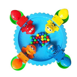 Hungry Frog Game Little Frog Eat Beans Interaction Toys for 4 Players