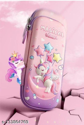 Cute Dino/ Space/ Unicorn/ Rabbit Pencil Hard Case Pouch