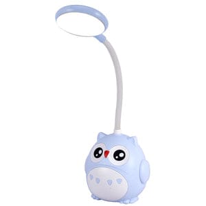 Cute Owl Shape Table Desk Flexible LED Lamp (Without Box)