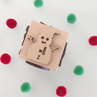 Christmas Play Dough Stamp Cube (One Set of Cube)