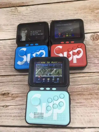 Premium Quality Handheld SUP with 500 Classic video game (Random Color)(Without Box)