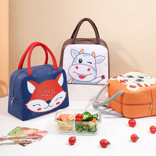 animal design lunch bags