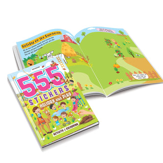 555 Stickers and Activity Books (Pack of 2)