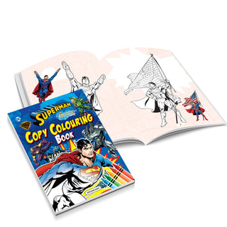 Superman Copy Colouring and Activity Books (Pack of 5)