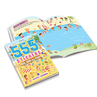 555 Stickers and Activity Books (Pack of 2)