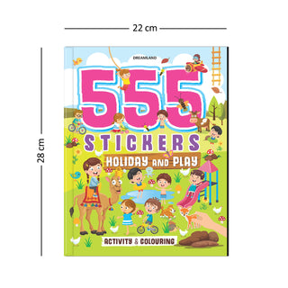 555 Stickers and Activity Books (Pack of 2)