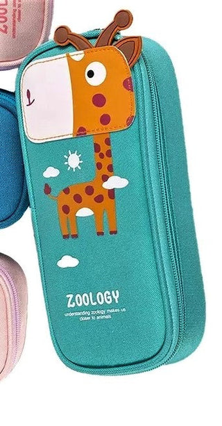 Giraffe Soft Pencil Case for Kids