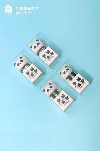 White Panda Pencil Sharpener