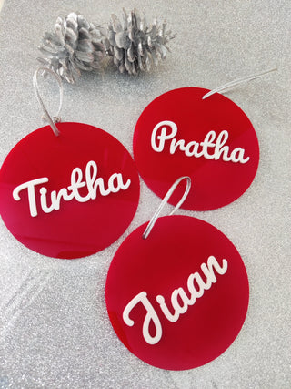 Personalized Christmas Ornaments 1pc (Prepaid Orders)