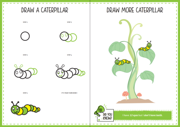How to Make an Easy and Fun Wiggling Caterpillar Craft