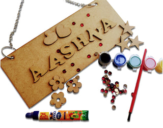 DIY Personalised Name Board Activity Kit (PREPAID)