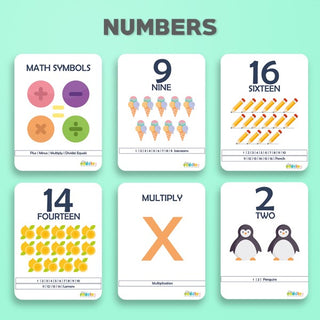 Numbers and Maths Flashcards