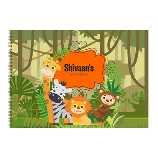 Personalized Sketchbook - Jungle (PREPAID)