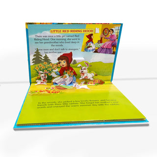 Amazing Little Red Riding Hood Pop Up Fairy Tales Book for Children