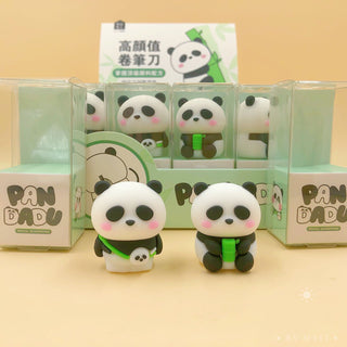 White Panda Pencil Sharpener