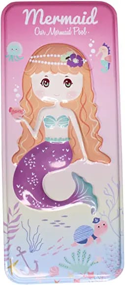 mermaid metal case