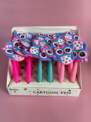 Cute Stylish Owl Shape Floopy Pen (Pack of 1)