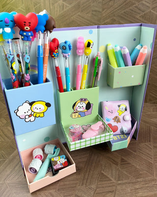 BT21 Foldable Pen Holder