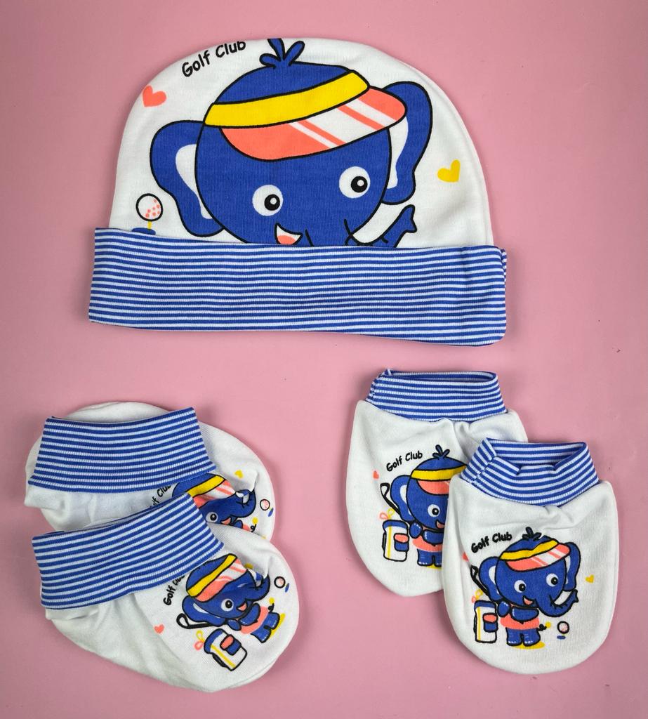 TBUIALL Baby Floppy Cotton Cap for Baby Boy and Girl (0 to 10 Months) 3  Kid, Blue, Medium : : Clothing, Shoes & Accessories