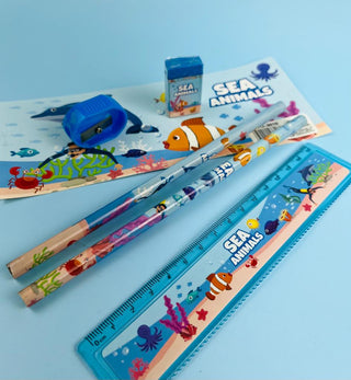 Sea Animal Stationery Set