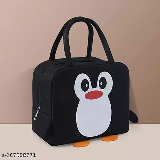 BirdinBag - Stylish Cartoon Lunch Bag with Trendy Print Design in 2023