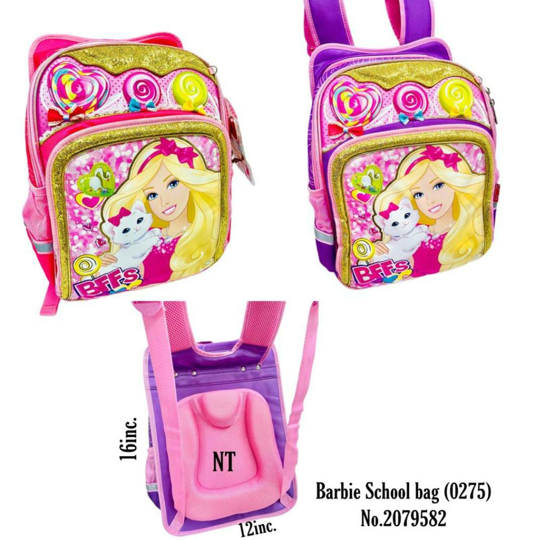 Shop Online Barbie Beautiful Girl School Bag at ₹999