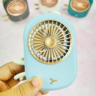 New Mini handled  Fan / Travel Portable USB Charging Fan for Kids