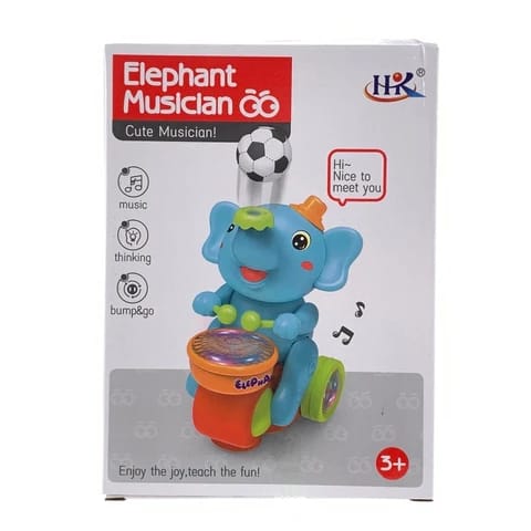 Baby elephant hot sale music toy