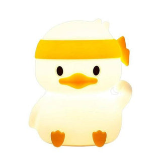 Cute Baby Night Light Silicone Squishy Soft Rechargeable Color Changing Portable  Lamp For Kids