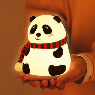 Cute Baby Night Light Silicone Squishy Soft Rechargeable Color Changing Portable  Lamp For Kids