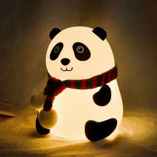 Cute Baby Night Light Silicone Squishy Soft Rechargeable Color Changing Portable  Lamp For Kids