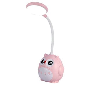 Cute Owl Shape Table Desk Flexible LED Lamp (Without Box)