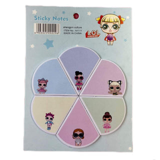 Cute LOL Dolls Cartoon Sticky Notes - 1 pc