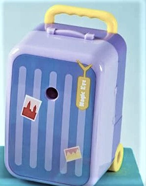 Trolley Bag Shaped Random Pencil Sharpener for Kids