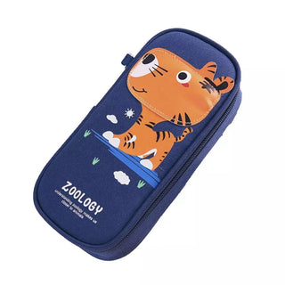 Tiger Soft Pencil Case for Kids