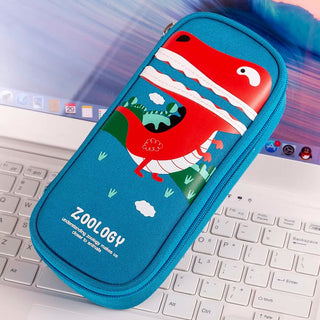 Dino Soft Pencil Case for Kids (Random)