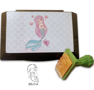 Personalised Stamp Mermaid (PREPAID)